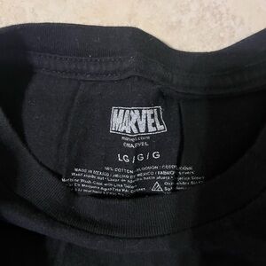 Marvel Logo Black Tee